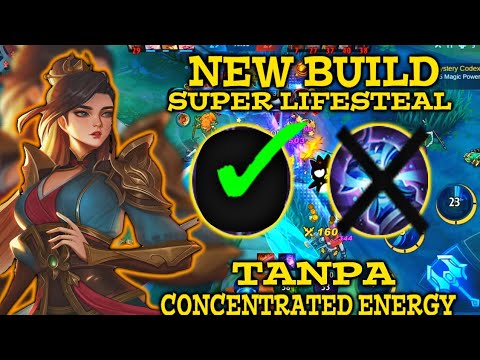 BUILD TERBARU SILVANNA | SUPER LIFESTEAL TANPA CONCENTRATED ENERGY | MOBILE LEGENDS
