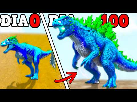O PEQUENO DINO ALIEN REX PERDIDO! EVOLUIU PARA O GIGANTE GODZILLA ALIENIGENA!