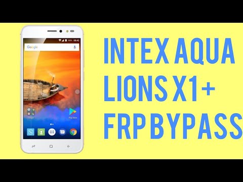 INTEX  AQUA LIONS X1 + FRP Unlock With Miracle Box One Click Unlock..