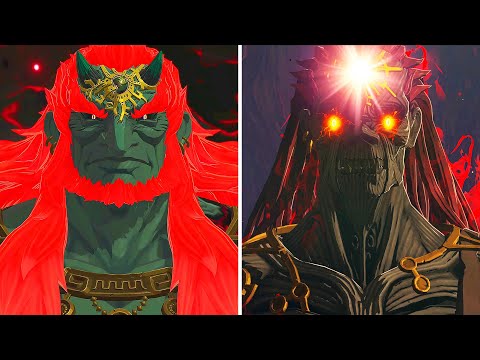 Zelda: Age of Imprisonment VS Tears of the Kingdom - Final Boss & Ending Comparison