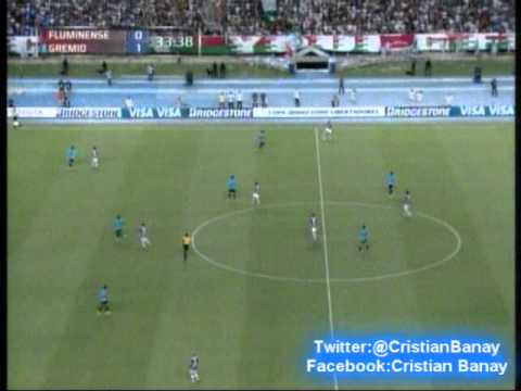 Fluminense 0 Gremio 3 Copa Libertadores 2013 Los goles (20/2/2013)