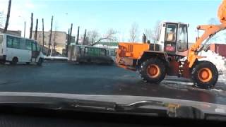 Парковка в два ряда на Сдаче Экзамена в ГИБДД.