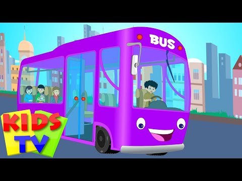 Wheels On The Bus Kids Tv | Nursery Rhymes Songs For Children | Rhymes For Babies | Kids Rhymes Video