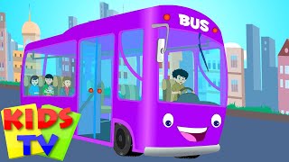 Wheels On The Bus | Nursery rhymes | Rhymes for children | Kids songs