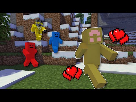 Minecraft Manhunt, but Fall Damage Heals Me