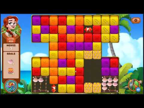 Lost Island Blast Adventure Level 839 - NO BOOSTERS 🏝️ | SKILLGAMING ✔️