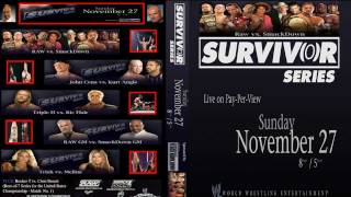 WWE Survivor Series 2005 Theme Song Full+HD