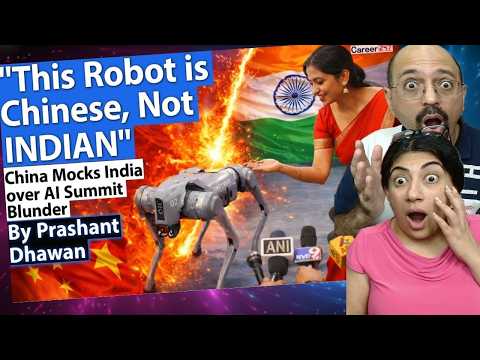 China Mocks India over Al Summit Blunder | What is Galgotias University Controversy??