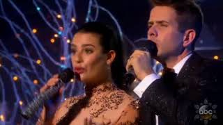 Lea Michelle & Joe McIntyre - Baby It's Cold Outside  ((Disney 2017))