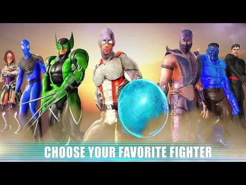 Super Heroes Street Fight Game: New Battle City