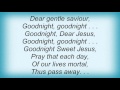 17469 Perry Como - Goodnight, Sweet Jesus Lyrics