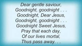 17469 Perry Como - Goodnight, Sweet Jesus Lyrics