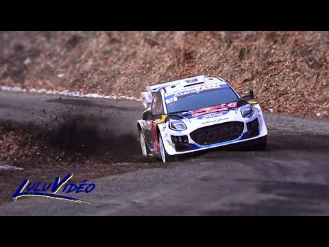 Best Of WRC Rallye Monte-Carlo 2024 - Actions | Lulu Vidéo [HD]