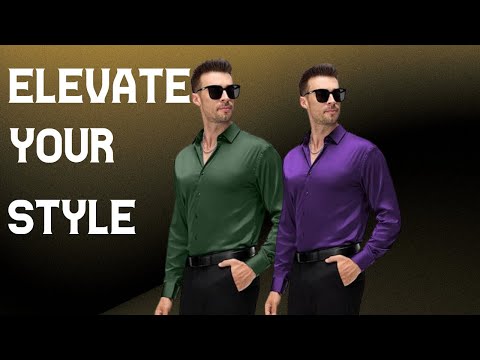 Look Classy Instantly! The Magic of Satin Dress Shirts | Men’s Fashion