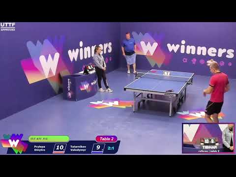 Winners League  12.09.21  Prylepa Dmytro - Tatarnikov Volodymyr 10:30