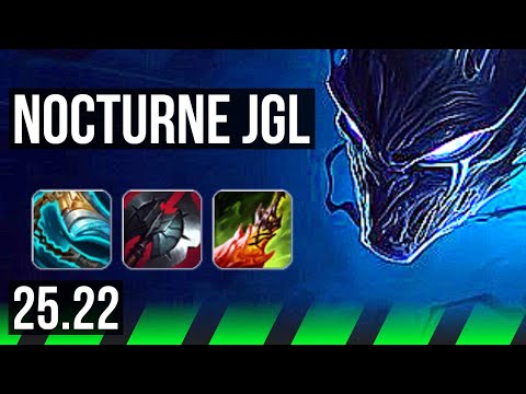NOCTURNE vs SHACO (JGL) | KR Diamond | 25.22