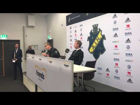 Presskonferens efter AIK - Östersund.