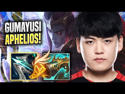 GUMAYUSI IS A BEAST WITH APHELIOS! - T1 Gumayusi Plays Aphelios ADC vs Ezreal! | Season 2022