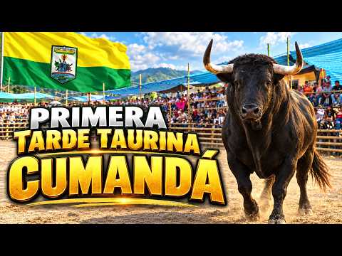 TOROS DE PUEBLO CUMANDA FIESTAS PATRONALES/ PRIMERA TARDE TAURINA. CULTURA Y TRADICIONES DE ECUADOR