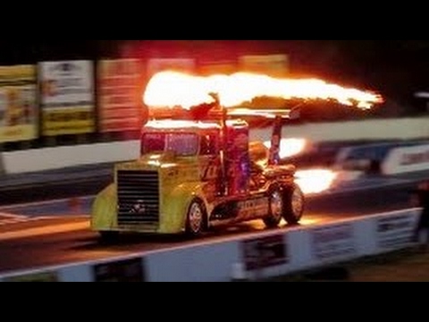 Shockwave Jet Truck 2016 Lebanon Valley Dragway Night Of Fire