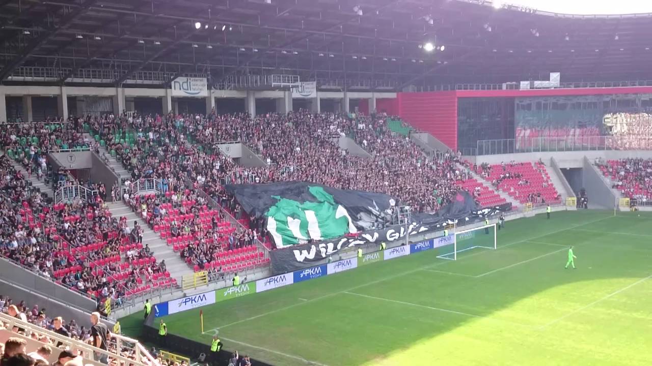 WIDEO: GKS Tychy - Stal Mielec 1-0 [OPRAWA, KIBICE]