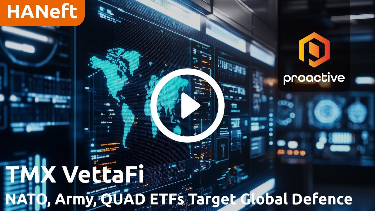 TMX VettaFi’s Jane Edmondson on new defence ETFs