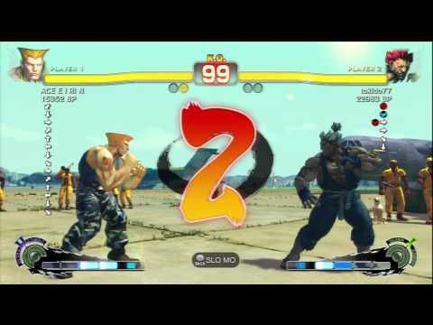 SSF4 ACE E I RI N VS TOKIDO HD