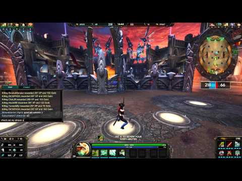 Artemis Penta Kills + Destruction (Smite Arena)