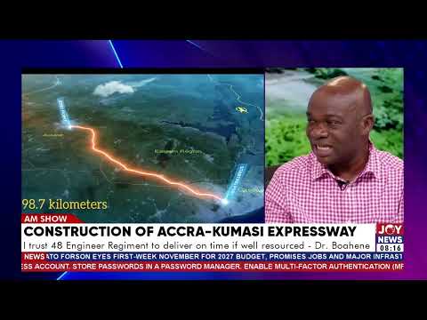 Construction of Accra-Kumasi Expressway:I trust 48 engineers to deliver - Boahene.