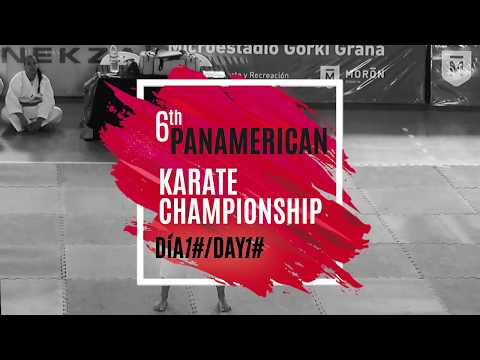 6to Campeonato Panamericano de Karate PKC | Buenos Aires, Argentina -  2018 | DÍA 1