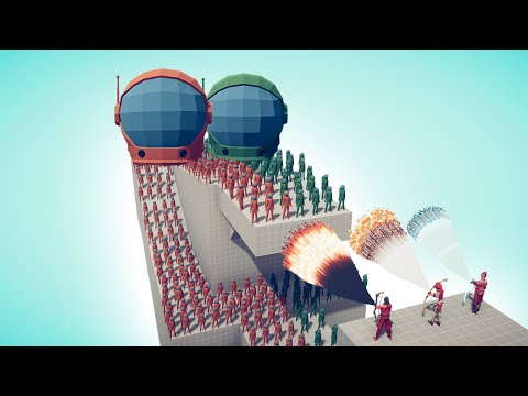 100x AMONG US + GIANTS vs 3x EVERY GOD - TABS | Totally Accurate Battle Simulator