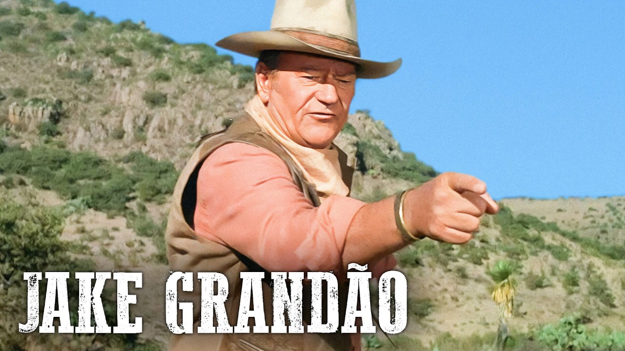 Jake Grandão | John Wayne | Western | Maureen O'Hara | Dublado | 4K