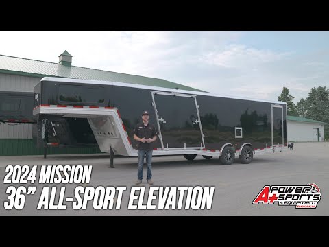 2024 Mission Trailers G8.5x36 in Elkhorn, Wisconsin - Video 1