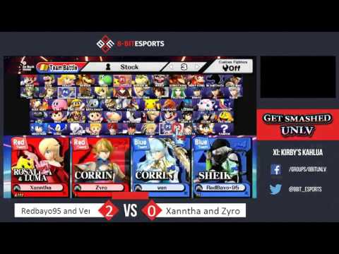 Get Smashed UNLV XI:Kirby's Kahlua -Doubles: RedBayo95 + Ven VS Xanntha + Zyro