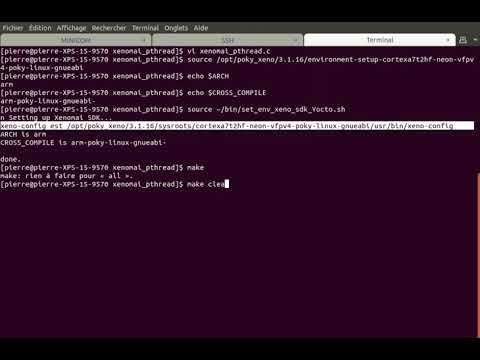Xenomai POSIX compile app