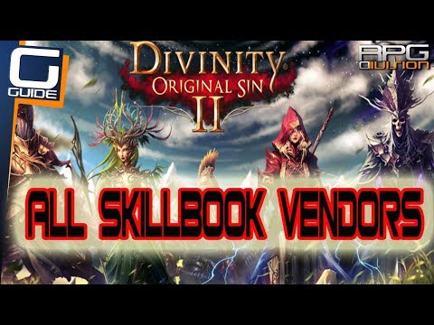 DIVINITY ORIGINAL SIN 2 - All Skillbook Vendors in Fort Joy & Seekers Hideout