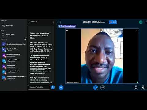 Introductory Lecture on French by Instructor Tijani Omeiza Salawu.