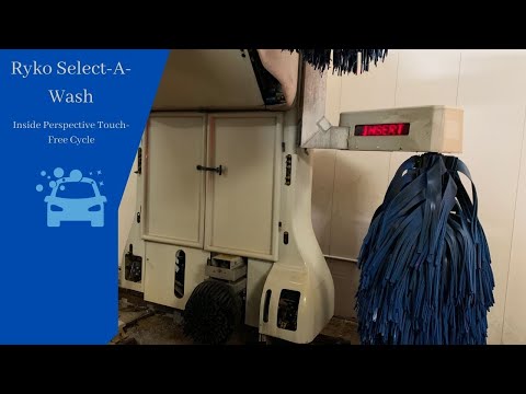 Ryko Select-A-Wash Touch Free Car Wash - Inside View
