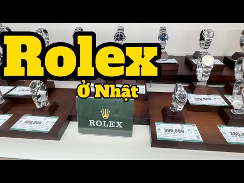ngày 19 tháng 10, 2023 đồng hồ Rolex nam nữ xài lướt ở siêu thị Nhật bản- dây chuyền- nhẫn đá quý