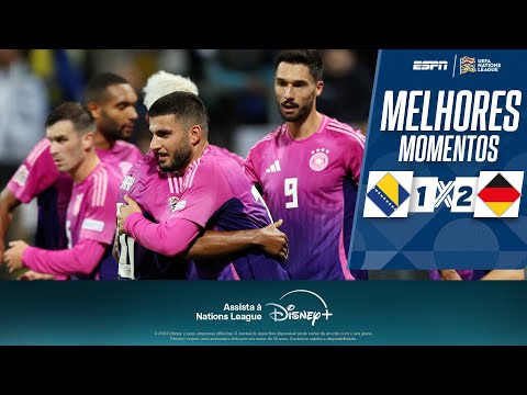 Gols e lances de Bósnia-Herzegóvina x Alemanha