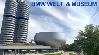 BMW Museum & Welt, walking tour, Munich Germany | Part 9