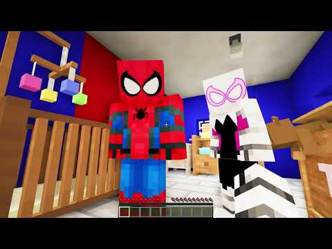 PARTORIRE Un PICCOLO SPIDERMAN! - Minecraft ITA