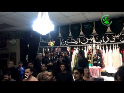 Asad Abbas @ Astaana-e-Zehra on 9th Muharram 1435