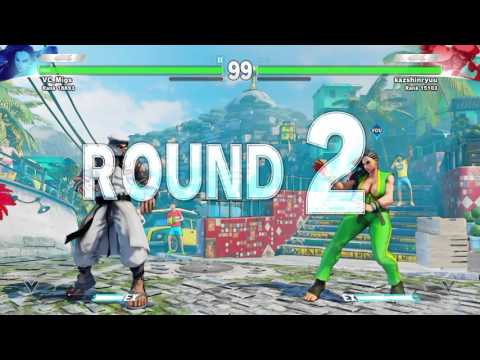 SFV Beta #3 (VC_Migs)Laura vs. Rashid(kazshinryuu)
