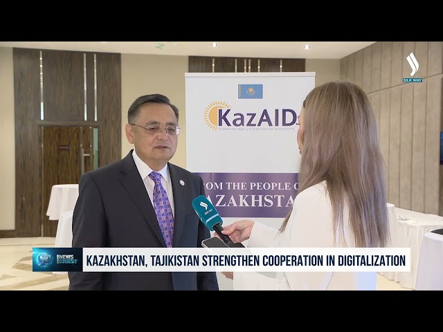 Қозоғистон Тожикистон рақамлаштириш соҳасида ҳамкорликни мустаҳкамламоқда