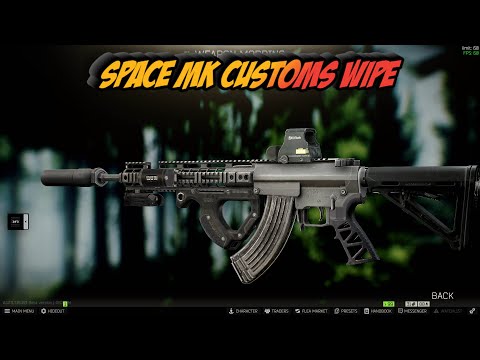 Customs wipe with the space mk - Escape From Tarkov