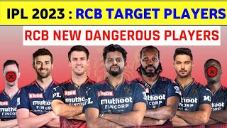 IPL 2023 - Royal Challengers Bangalore Full Squad | RCB Squad 2023