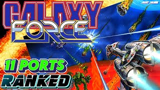 Which Version of Galaxy Force Did I Rank No.1? #Galaxyforce #sega #arcadegames 