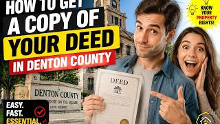 How to get a copy of your deed in Denton County