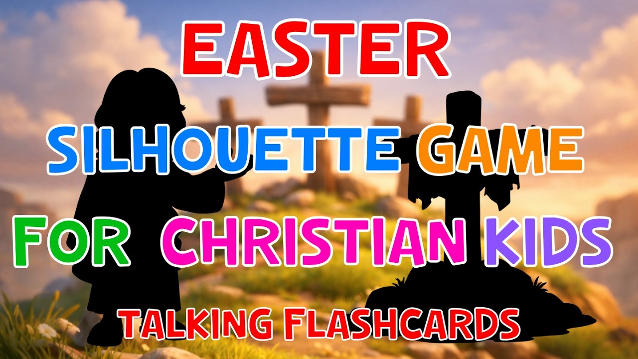 Easter Silhouette Game for Kids ✝️🐣 | Guess the Easter Story!